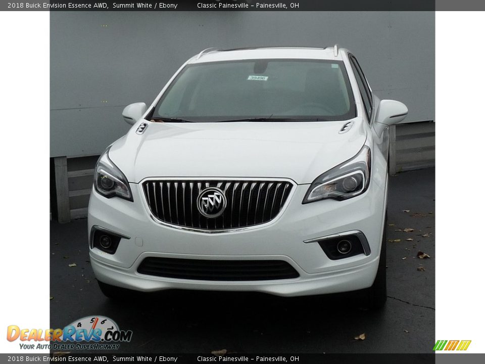2018 Buick Envision Essence AWD Summit White / Ebony Photo #4