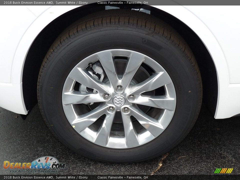2018 Buick Envision Essence AWD Summit White / Ebony Photo #5