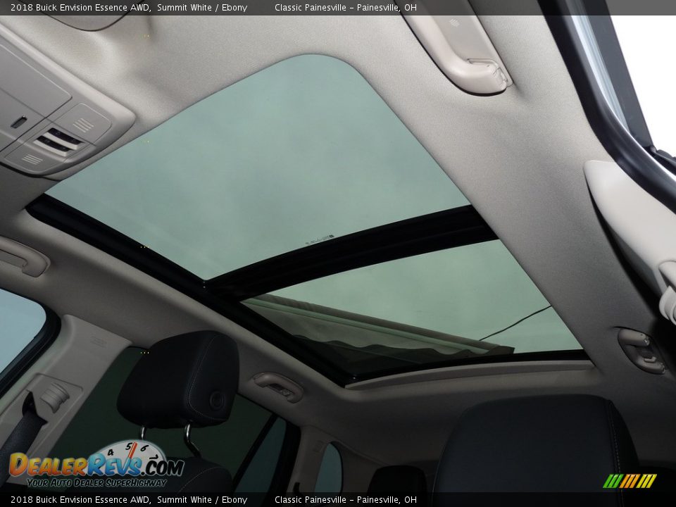 2018 Buick Envision Essence AWD Summit White / Ebony Photo #6