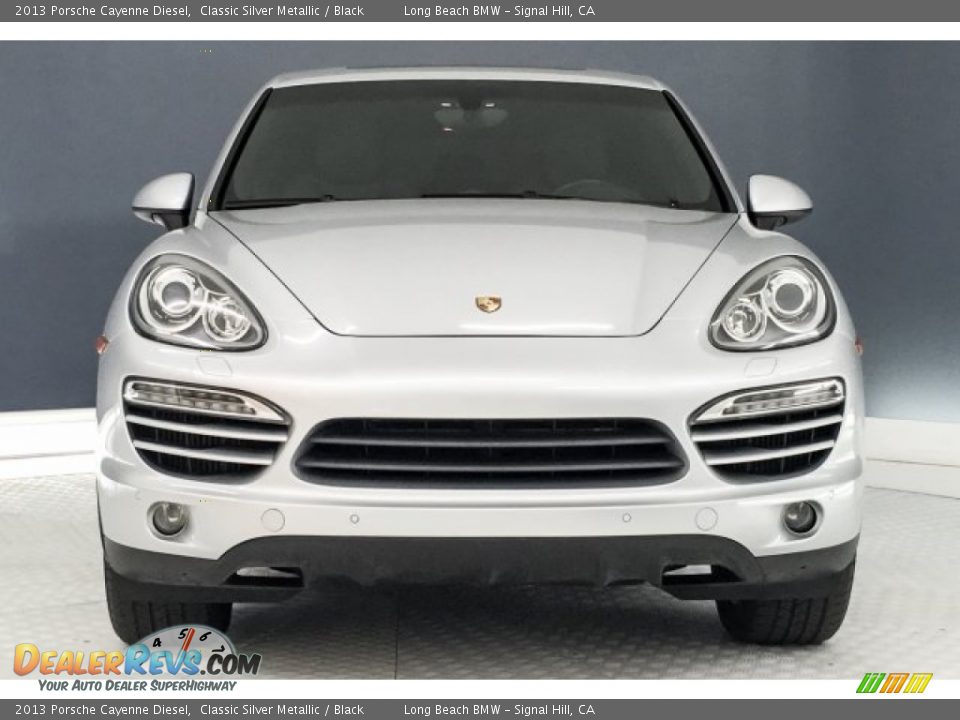2013 Porsche Cayenne Diesel Classic Silver Metallic / Black Photo #2