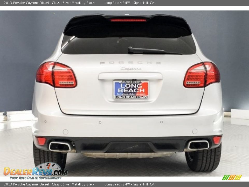 2013 Porsche Cayenne Diesel Classic Silver Metallic / Black Photo #3