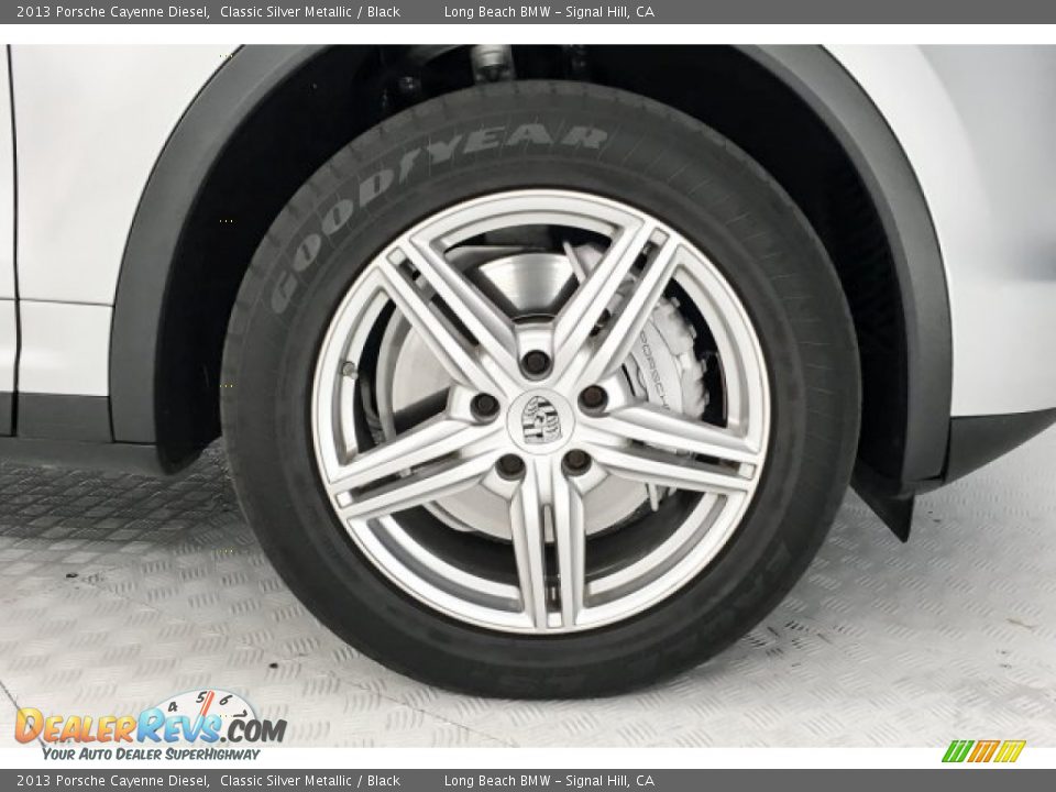 2013 Porsche Cayenne Diesel Classic Silver Metallic / Black Photo #8