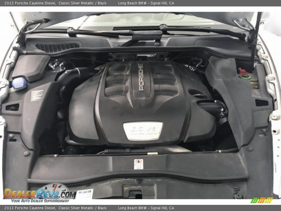 2013 Porsche Cayenne Diesel Classic Silver Metallic / Black Photo #9