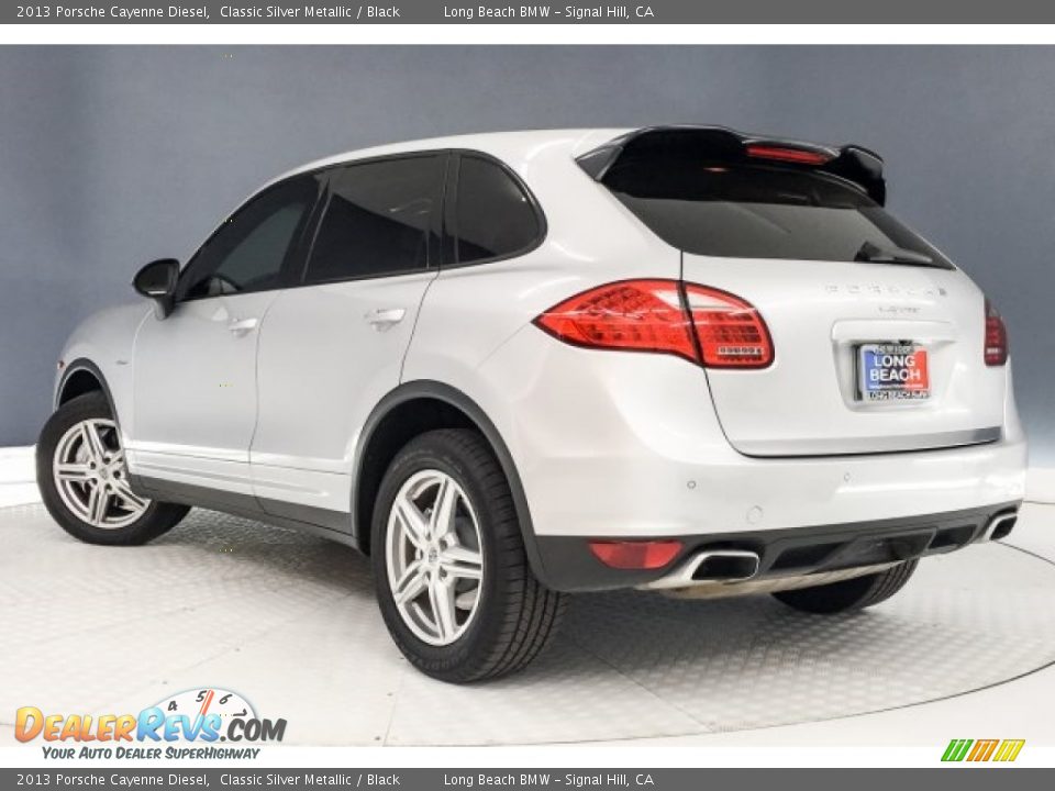 2013 Porsche Cayenne Diesel Classic Silver Metallic / Black Photo #10