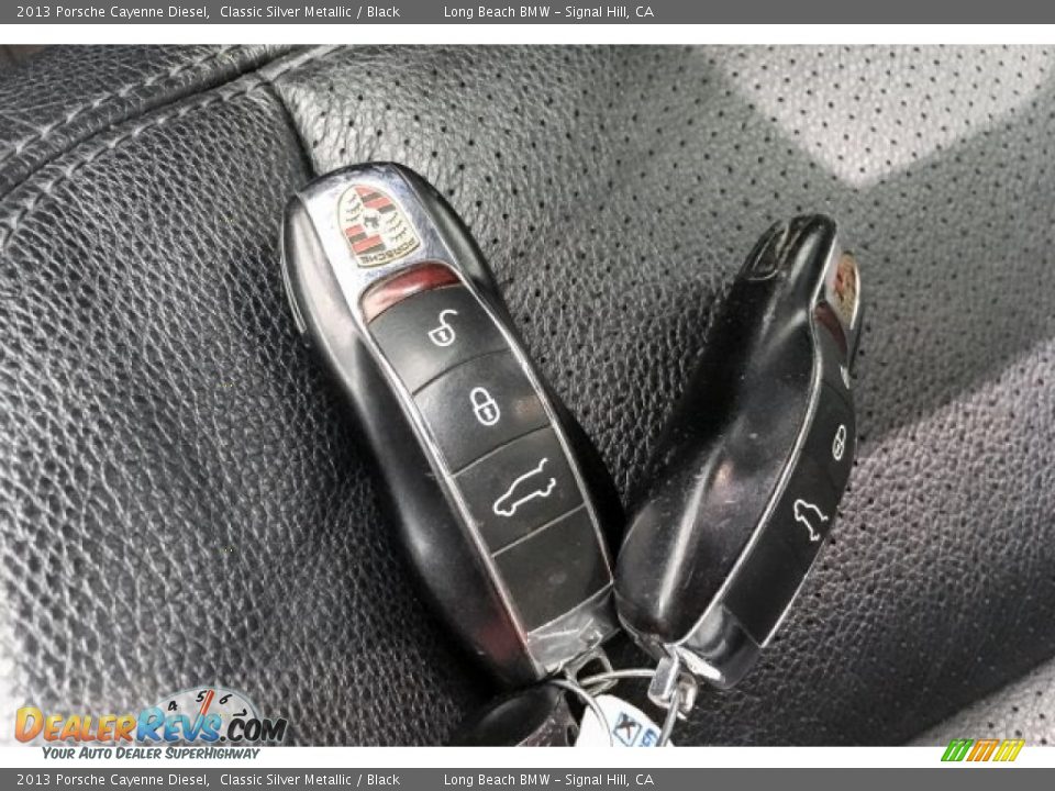 2013 Porsche Cayenne Diesel Classic Silver Metallic / Black Photo #11