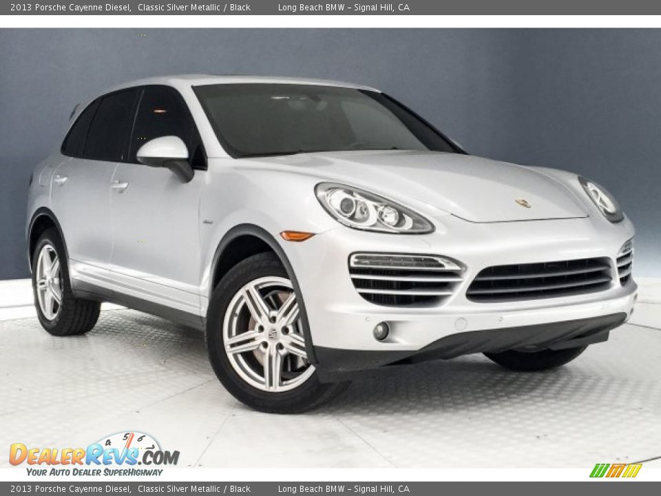 2013 Porsche Cayenne Diesel Classic Silver Metallic / Black Photo #12