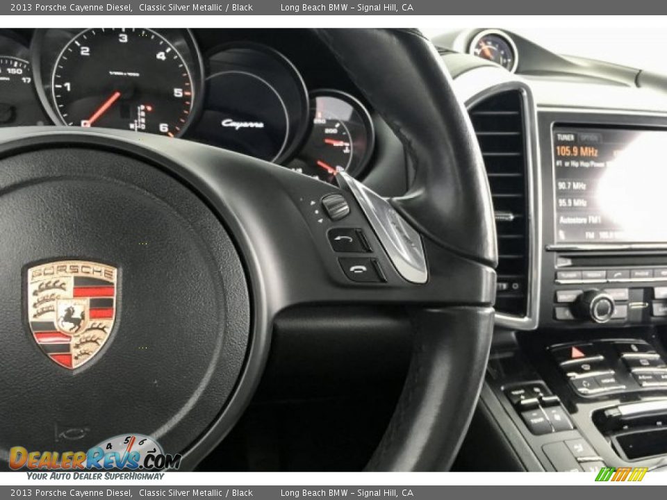 2013 Porsche Cayenne Diesel Classic Silver Metallic / Black Photo #15