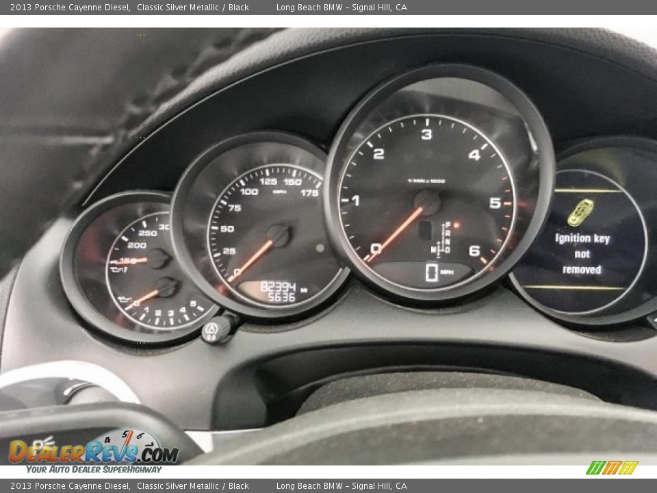 2013 Porsche Cayenne Diesel Classic Silver Metallic / Black Photo #16