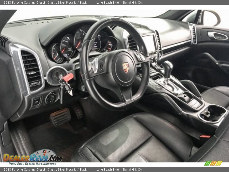 2013 Porsche Cayenne Diesel Classic Silver Metallic / Black Photo #18