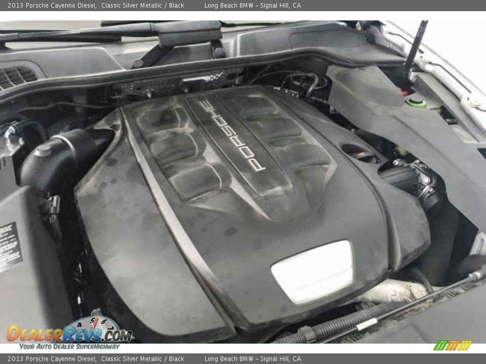2013 Porsche Cayenne Diesel Classic Silver Metallic / Black Photo #25