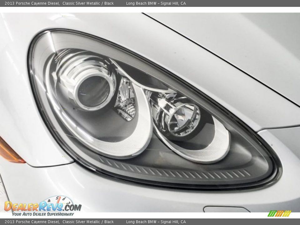 2013 Porsche Cayenne Diesel Classic Silver Metallic / Black Photo #26