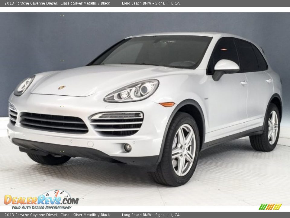 2013 Porsche Cayenne Diesel Classic Silver Metallic / Black Photo #33
