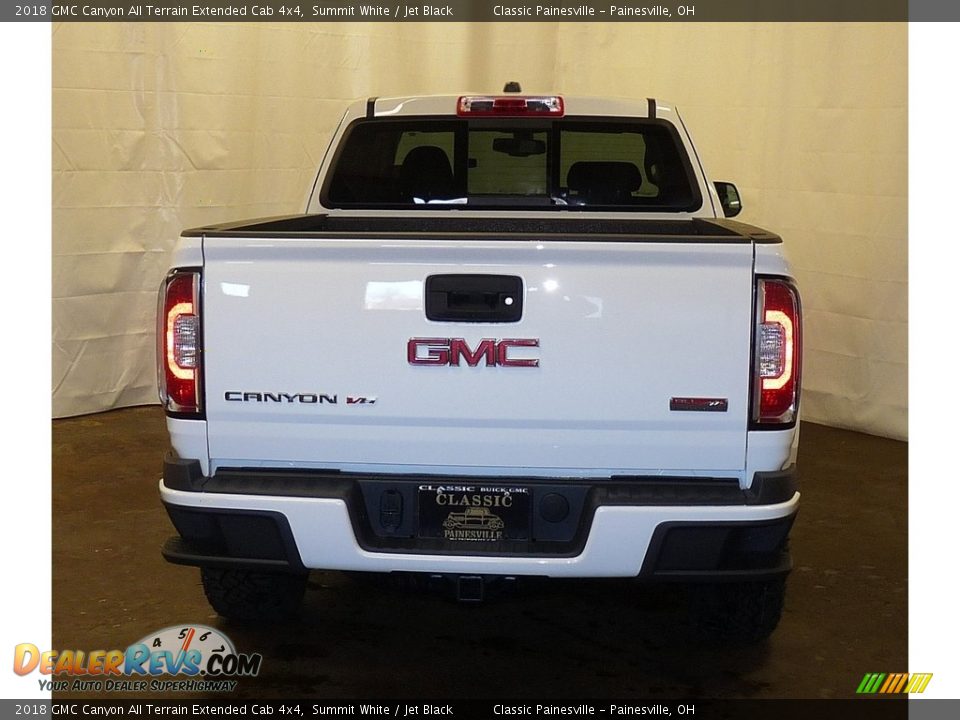 2018 GMC Canyon All Terrain Extended Cab 4x4 Summit White / Jet Black Photo #3
