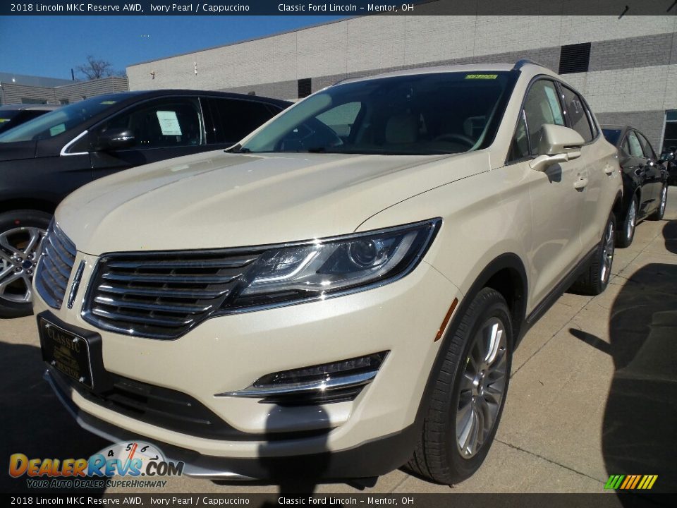 2018 Lincoln MKC Reserve AWD Ivory Pearl / Cappuccino Photo #1