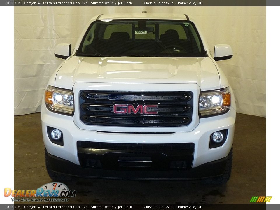 2018 GMC Canyon All Terrain Extended Cab 4x4 Summit White / Jet Black Photo #4