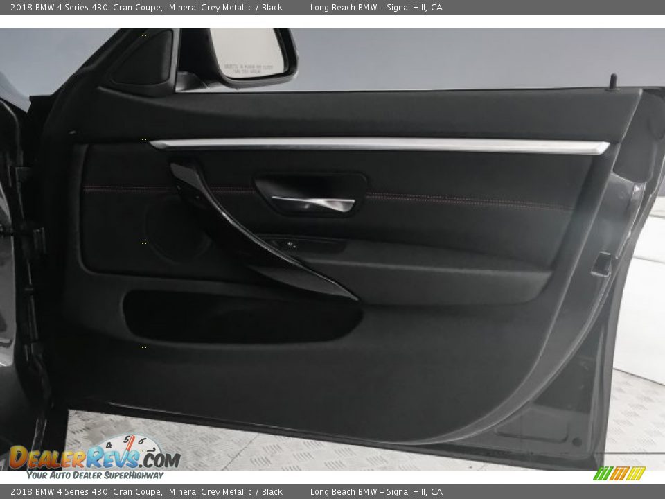 2018 BMW 4 Series 430i Gran Coupe Mineral Grey Metallic / Black Photo #25