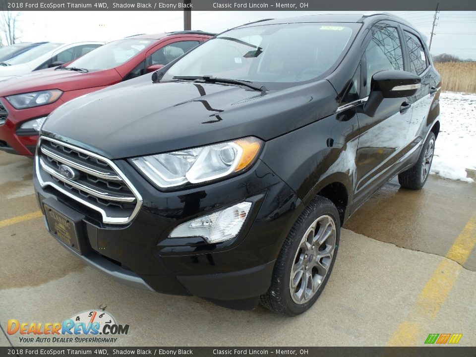 Front 3/4 View of 2018 Ford EcoSport Titanium 4WD Photo #1