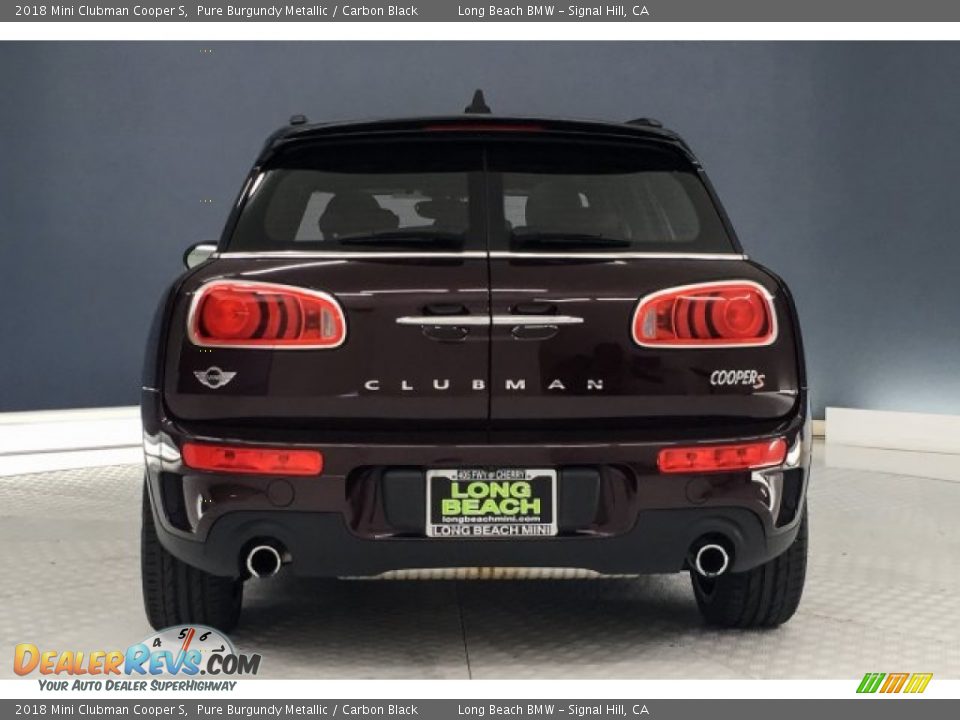 2018 Mini Clubman Cooper S Pure Burgundy Metallic / Carbon Black Photo #3