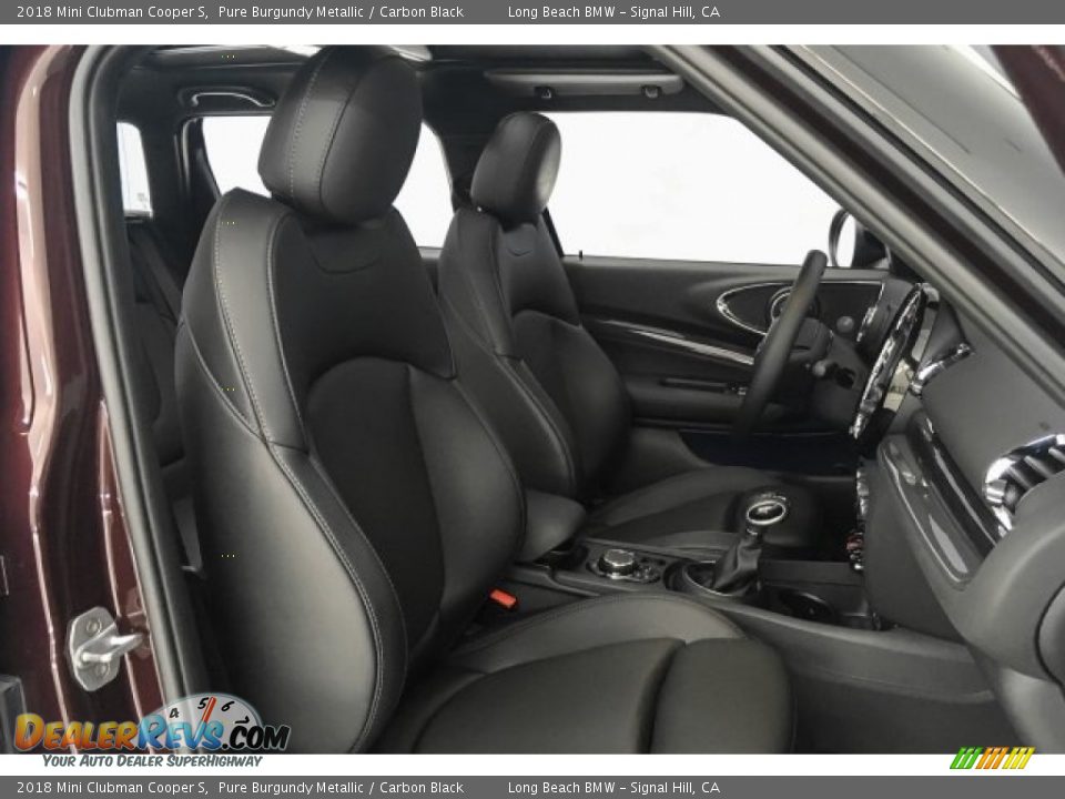 2018 Mini Clubman Cooper S Pure Burgundy Metallic / Carbon Black Photo #6