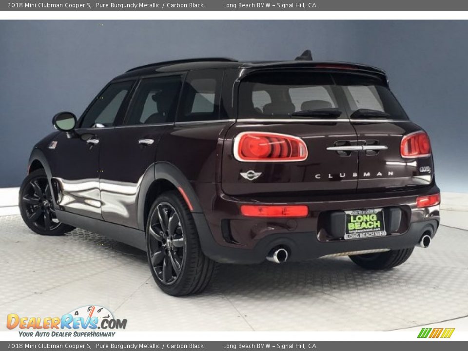 2018 Mini Clubman Cooper S Pure Burgundy Metallic / Carbon Black Photo #10