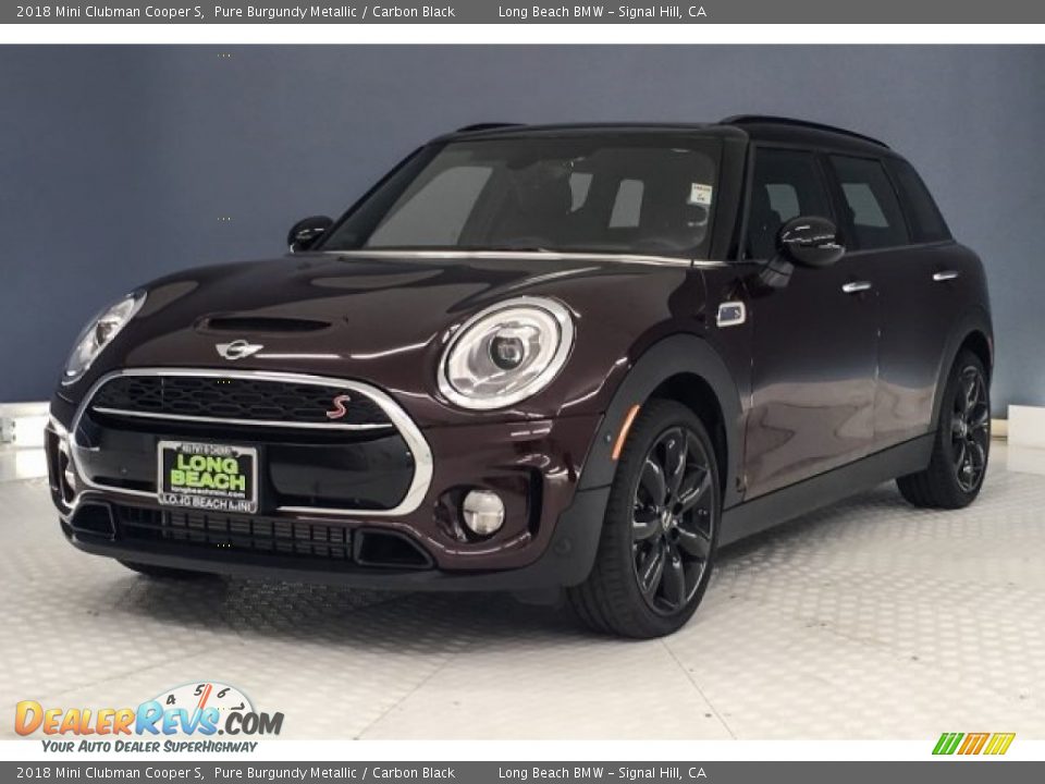 2018 Mini Clubman Cooper S Pure Burgundy Metallic / Carbon Black Photo #13