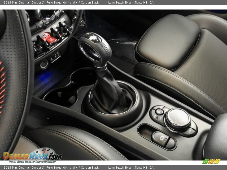 2018 Mini Clubman Cooper S Pure Burgundy Metallic / Carbon Black Photo #18