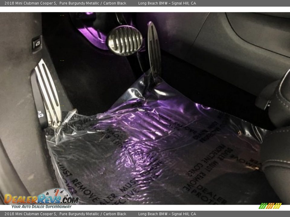 2018 Mini Clubman Cooper S Pure Burgundy Metallic / Carbon Black Photo #20