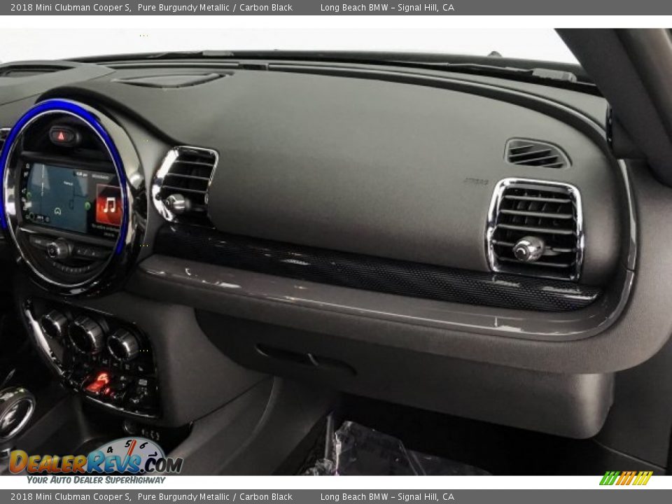 2018 Mini Clubman Cooper S Pure Burgundy Metallic / Carbon Black Photo #23