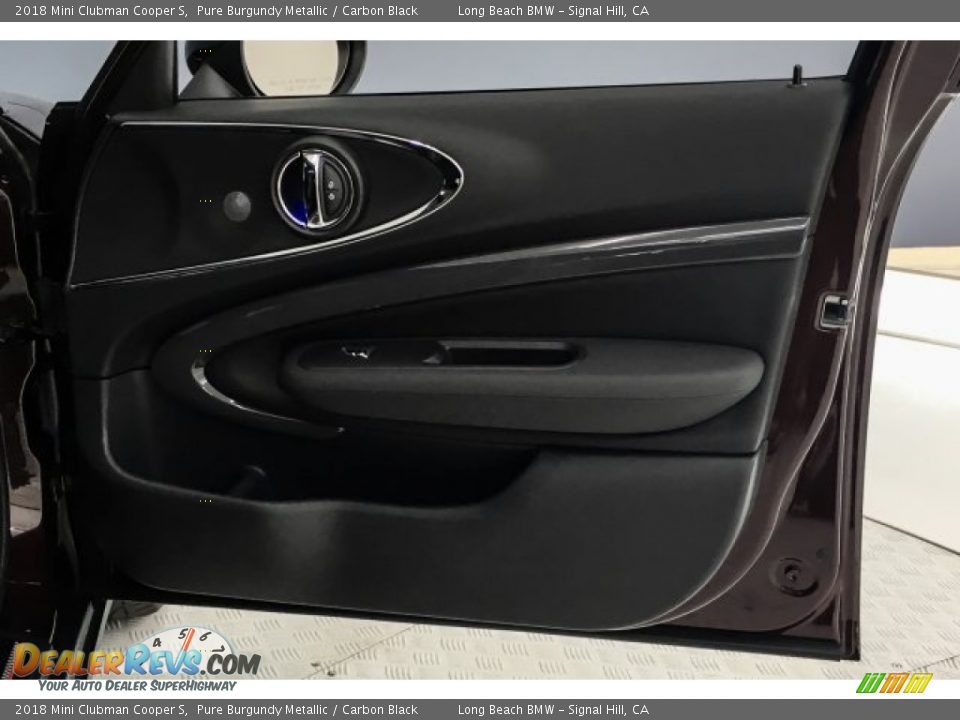 2018 Mini Clubman Cooper S Pure Burgundy Metallic / Carbon Black Photo #26