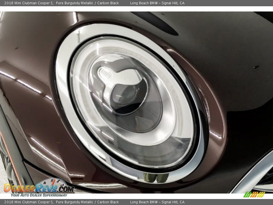 2018 Mini Clubman Cooper S Pure Burgundy Metallic / Carbon Black Photo #28