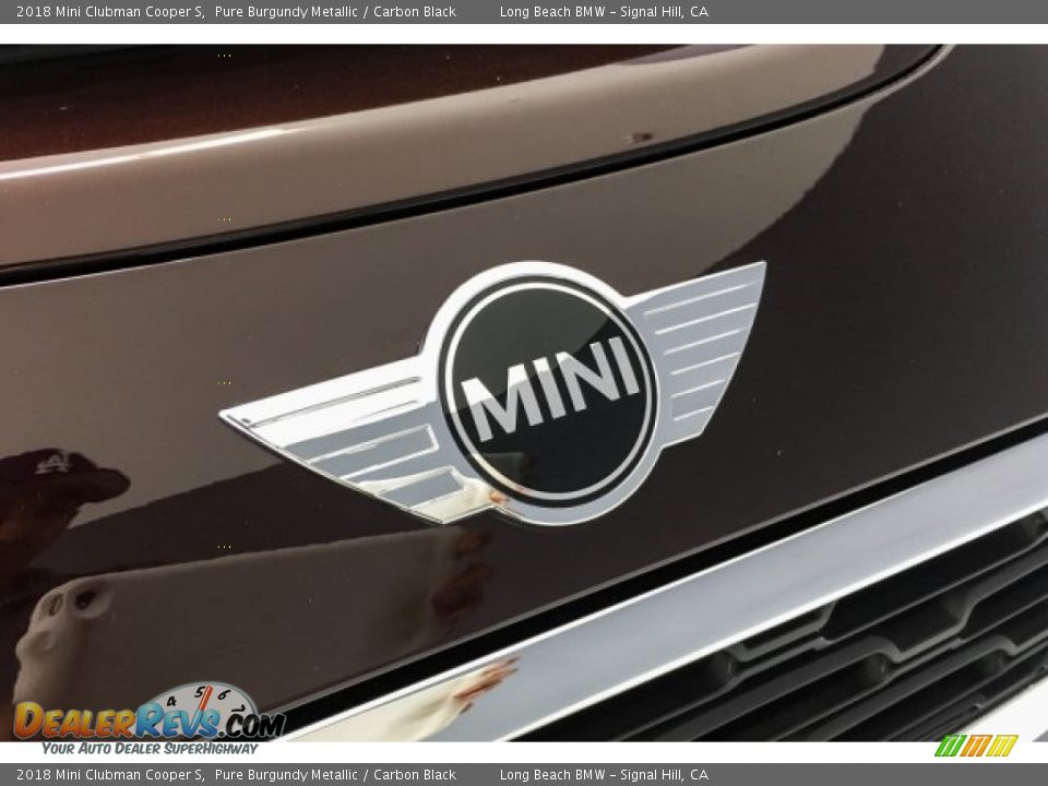 2018 Mini Clubman Cooper S Pure Burgundy Metallic / Carbon Black Photo #29