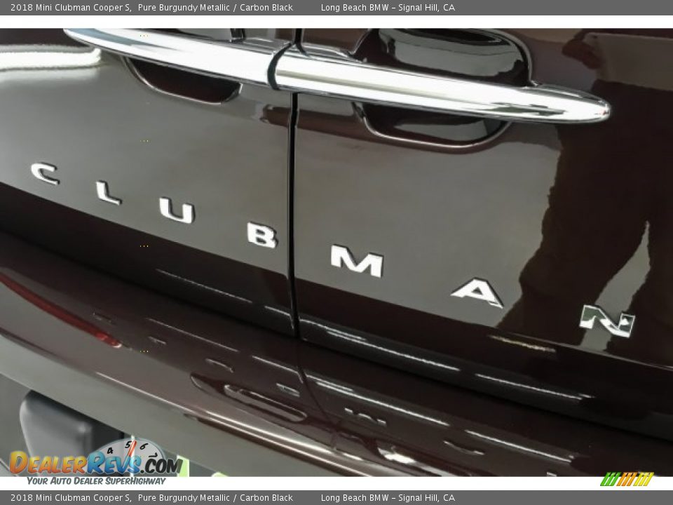 2018 Mini Clubman Cooper S Pure Burgundy Metallic / Carbon Black Photo #31