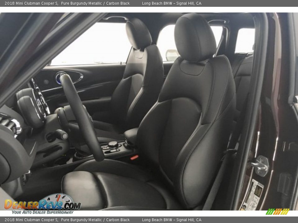 2018 Mini Clubman Cooper S Pure Burgundy Metallic / Carbon Black Photo #32