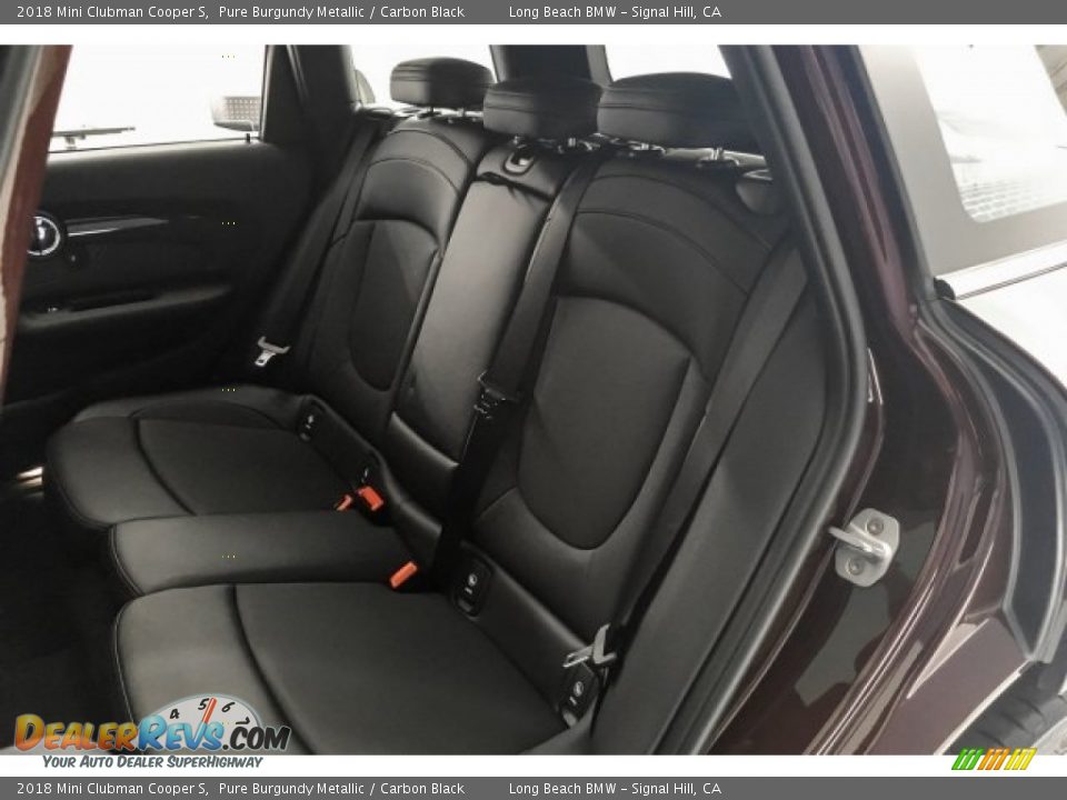 2018 Mini Clubman Cooper S Pure Burgundy Metallic / Carbon Black Photo #33