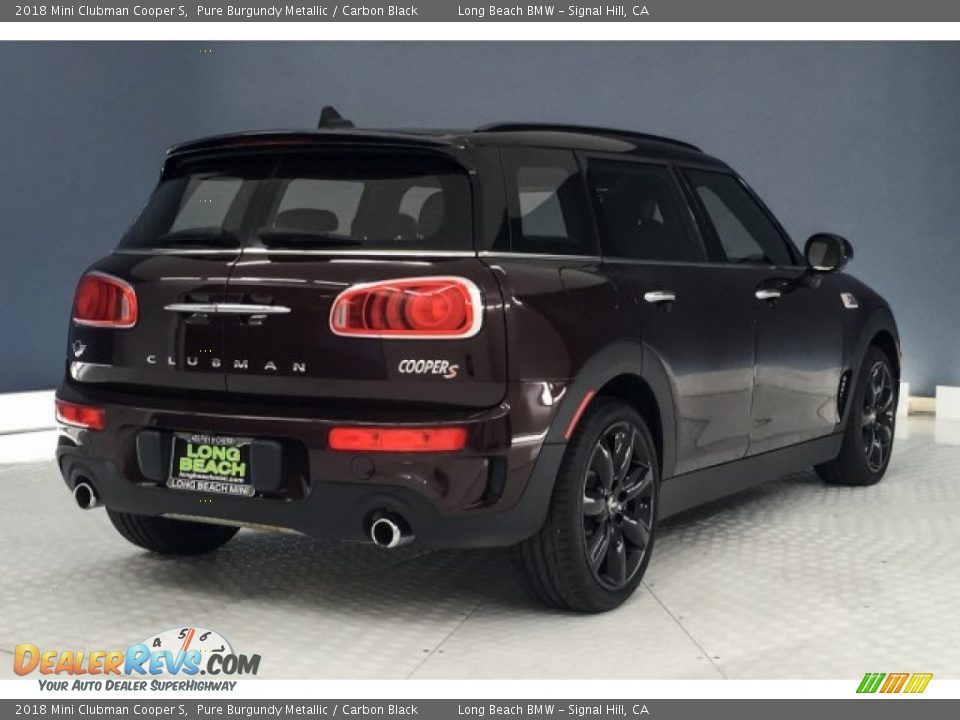 2018 Mini Clubman Cooper S Pure Burgundy Metallic / Carbon Black Photo #34