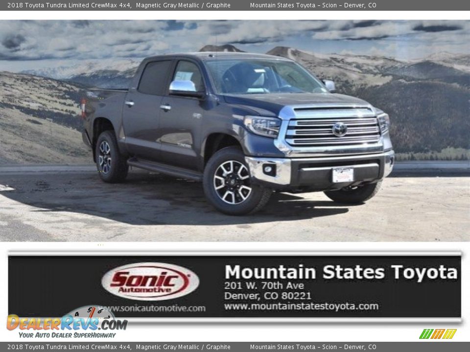 2018 Toyota Tundra Limited CrewMax 4x4 Magnetic Gray Metallic / Graphite Photo #1