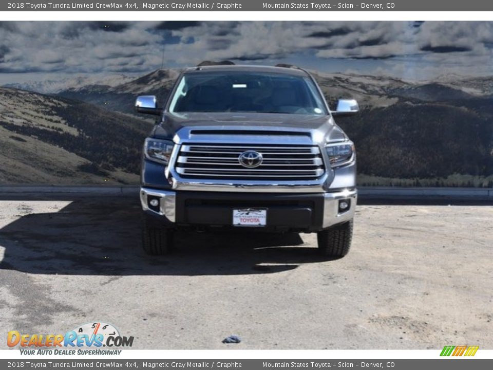 2018 Toyota Tundra Limited CrewMax 4x4 Magnetic Gray Metallic / Graphite Photo #2