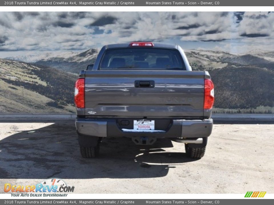 2018 Toyota Tundra Limited CrewMax 4x4 Magnetic Gray Metallic / Graphite Photo #4