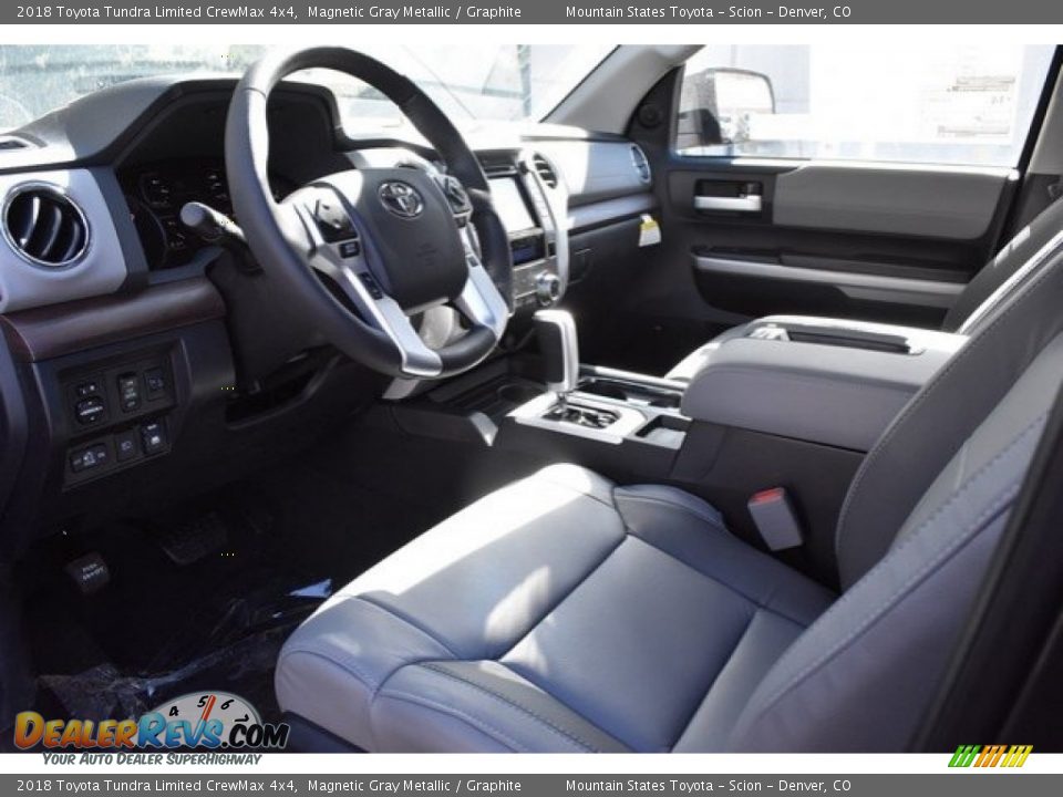 2018 Toyota Tundra Limited CrewMax 4x4 Magnetic Gray Metallic / Graphite Photo #5