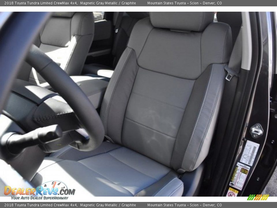 2018 Toyota Tundra Limited CrewMax 4x4 Magnetic Gray Metallic / Graphite Photo #7