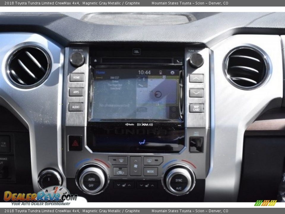 2018 Toyota Tundra Limited CrewMax 4x4 Magnetic Gray Metallic / Graphite Photo #10