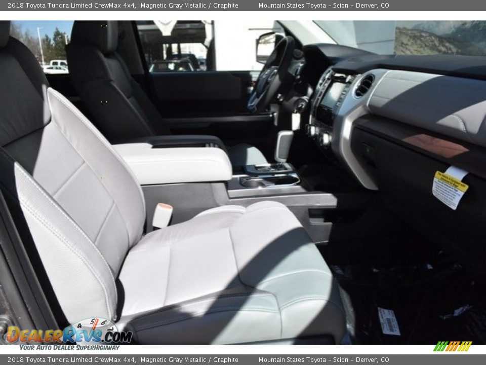 2018 Toyota Tundra Limited CrewMax 4x4 Magnetic Gray Metallic / Graphite Photo #12