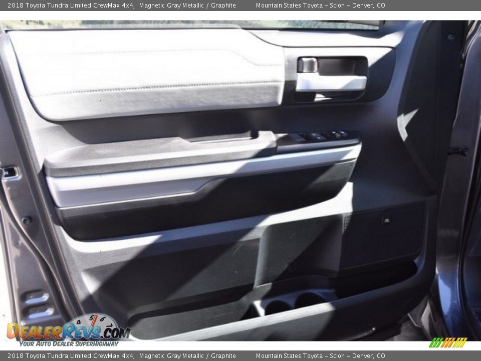 2018 Toyota Tundra Limited CrewMax 4x4 Magnetic Gray Metallic / Graphite Photo #20
