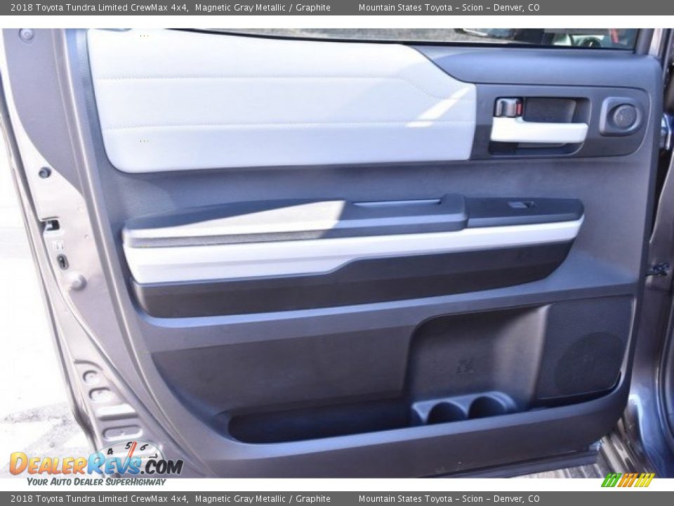 2018 Toyota Tundra Limited CrewMax 4x4 Magnetic Gray Metallic / Graphite Photo #21