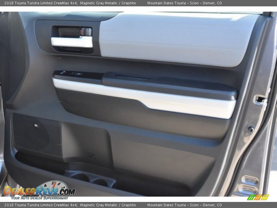 2018 Toyota Tundra Limited CrewMax 4x4 Magnetic Gray Metallic / Graphite Photo #22