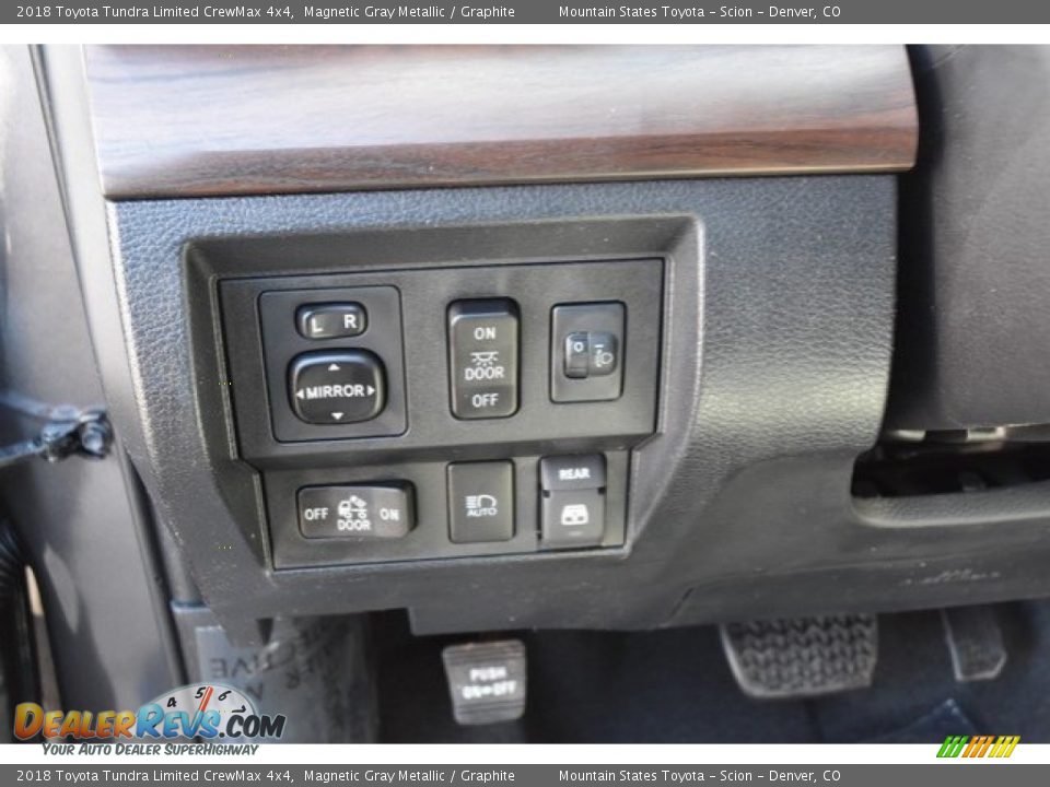 2018 Toyota Tundra Limited CrewMax 4x4 Magnetic Gray Metallic / Graphite Photo #25