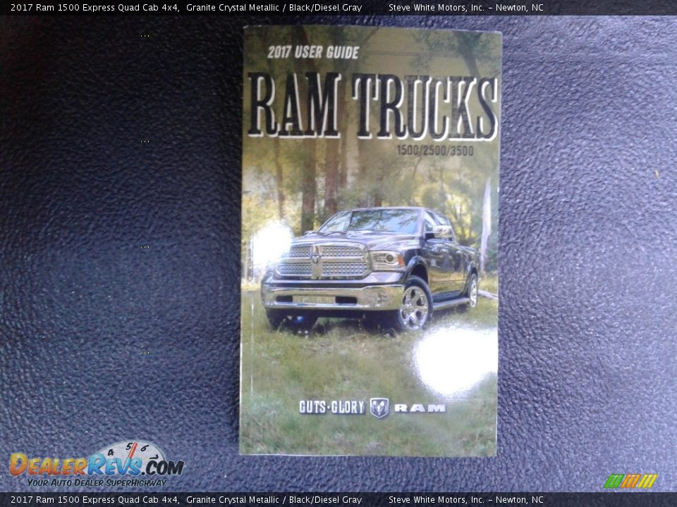 2017 Ram 1500 Express Quad Cab 4x4 Granite Crystal Metallic / Black/Diesel Gray Photo #27