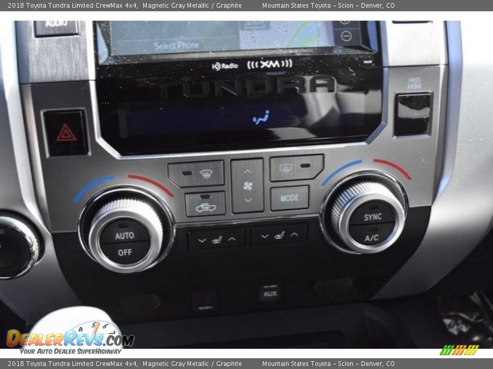 2018 Toyota Tundra Limited CrewMax 4x4 Magnetic Gray Metallic / Graphite Photo #29