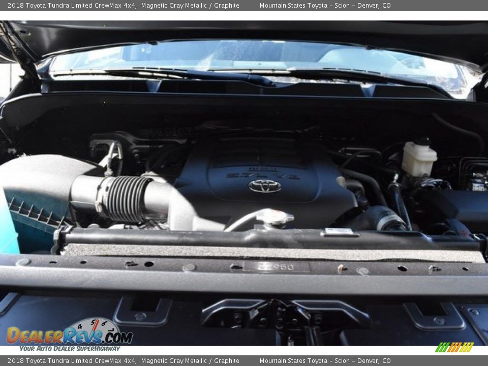2018 Toyota Tundra Limited CrewMax 4x4 Magnetic Gray Metallic / Graphite Photo #32