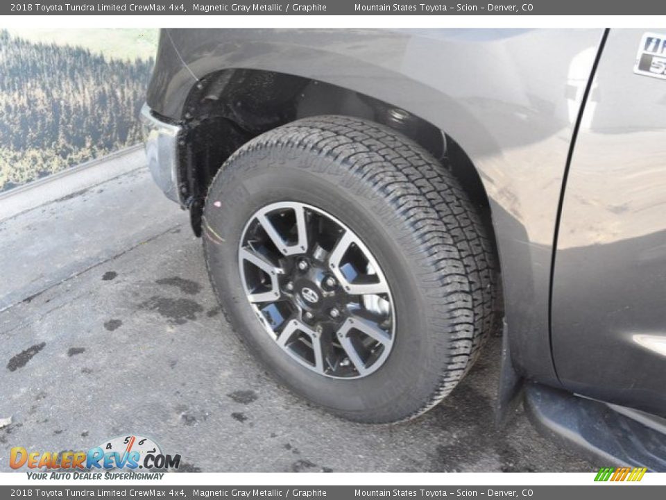 2018 Toyota Tundra Limited CrewMax 4x4 Magnetic Gray Metallic / Graphite Photo #33